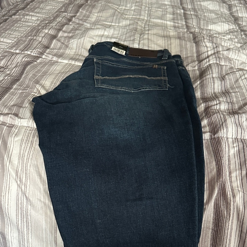 Buffalo David Bitton Men's Relaxed Jeans - Dark Blue 36-32